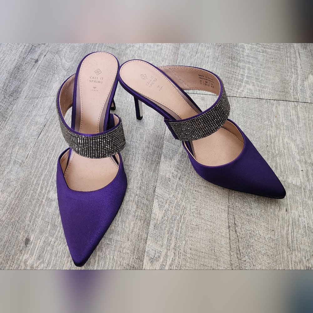 Call It Spring Elegant Purple Pump